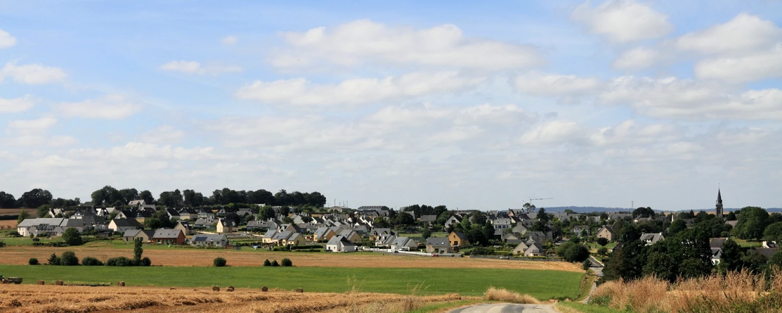 Vue de Hémonstoir, Côtes-d'Armor