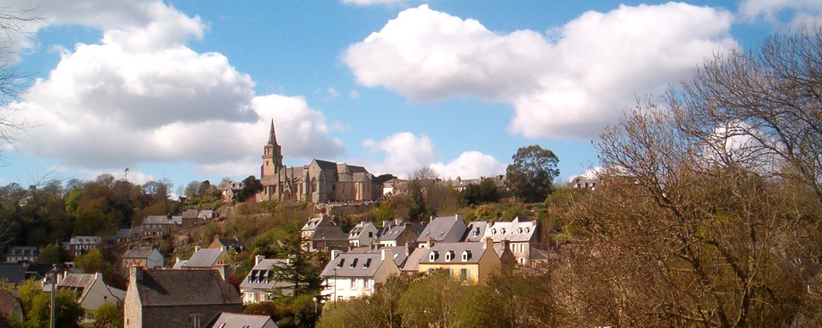 Vue de Lannion, Côtes-d'Armor