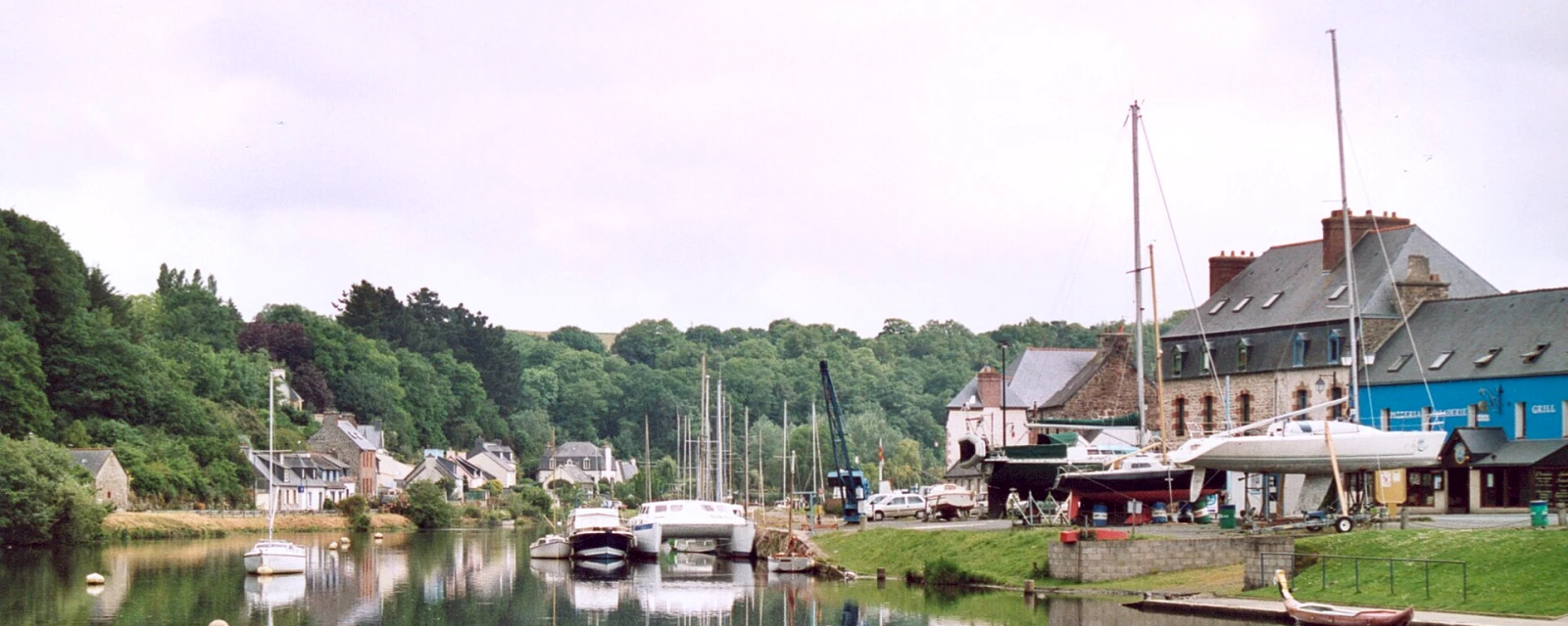 Vue de Pontrieux, Côtes-d'Armor