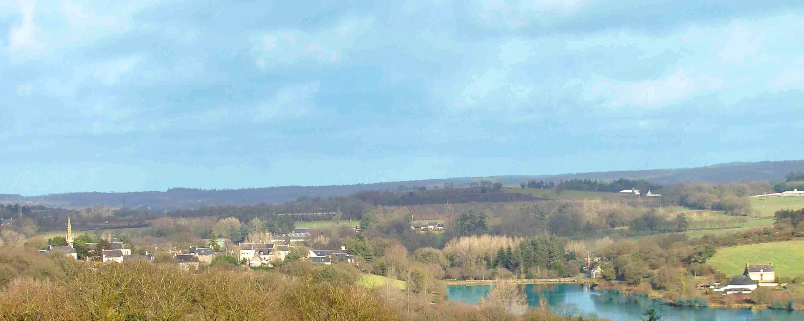 Vue de Saint-Connan, Côtes-d'Armor