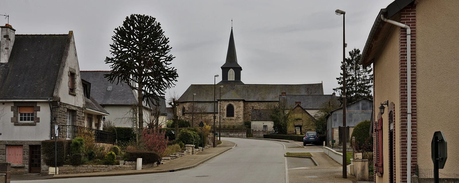 Vue de Trémorel, Côtes-d'Armor