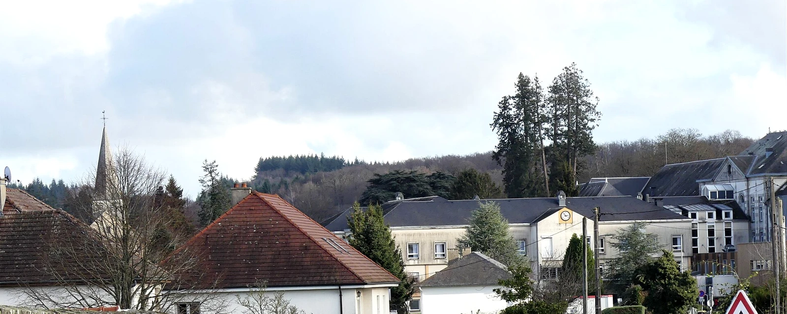 Vue de Ajain, Creuse