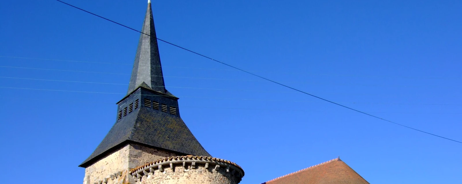 Vue de Boussac-Bourg, Creuse