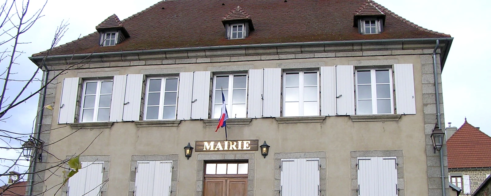 Vue de Crocq, Creuse