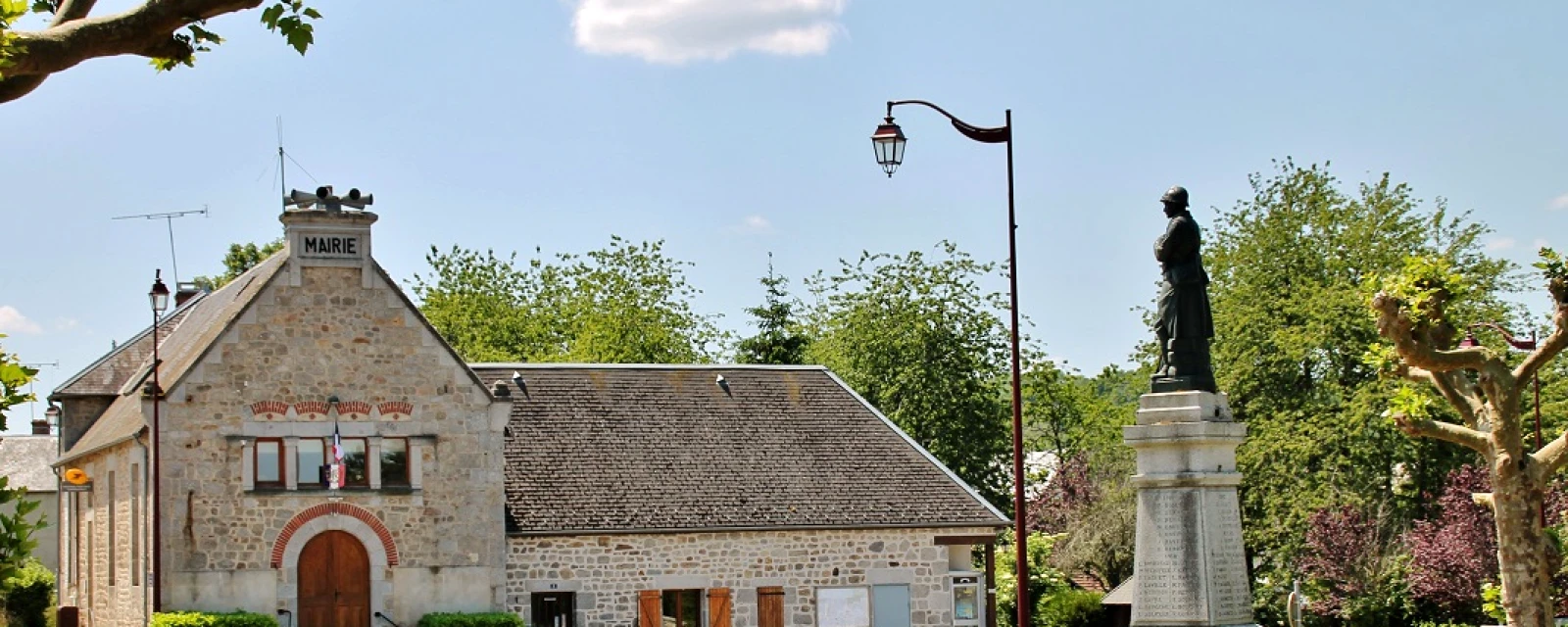 Vue de Dontreix, Creuse