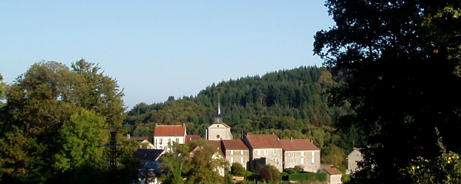 Vue de Fransèches, Creuse