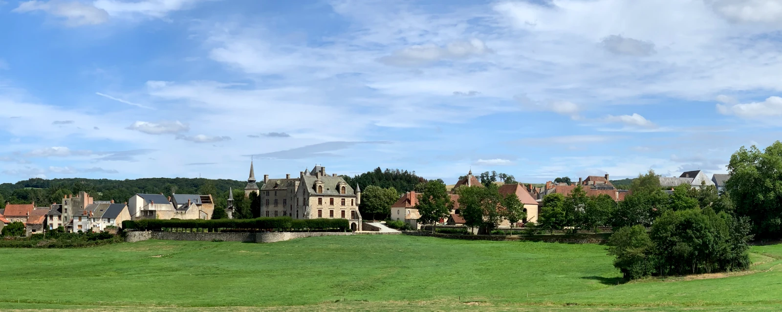 Vue de Mainsat, Creuse