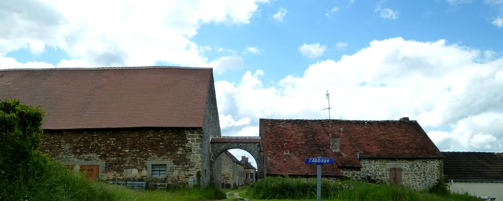 Vue de Méasnes, Creuse