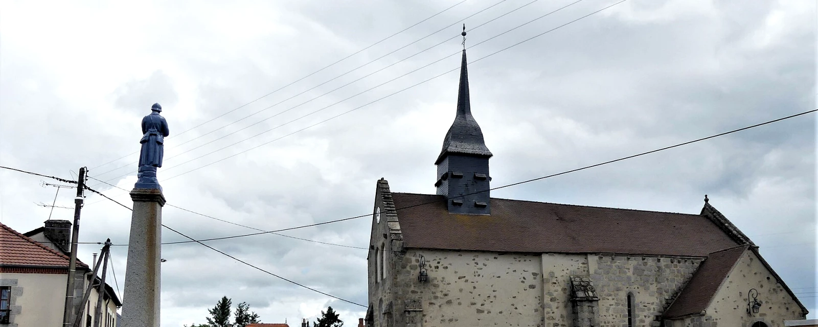 Vue de Saint-Chabrais, Creuse