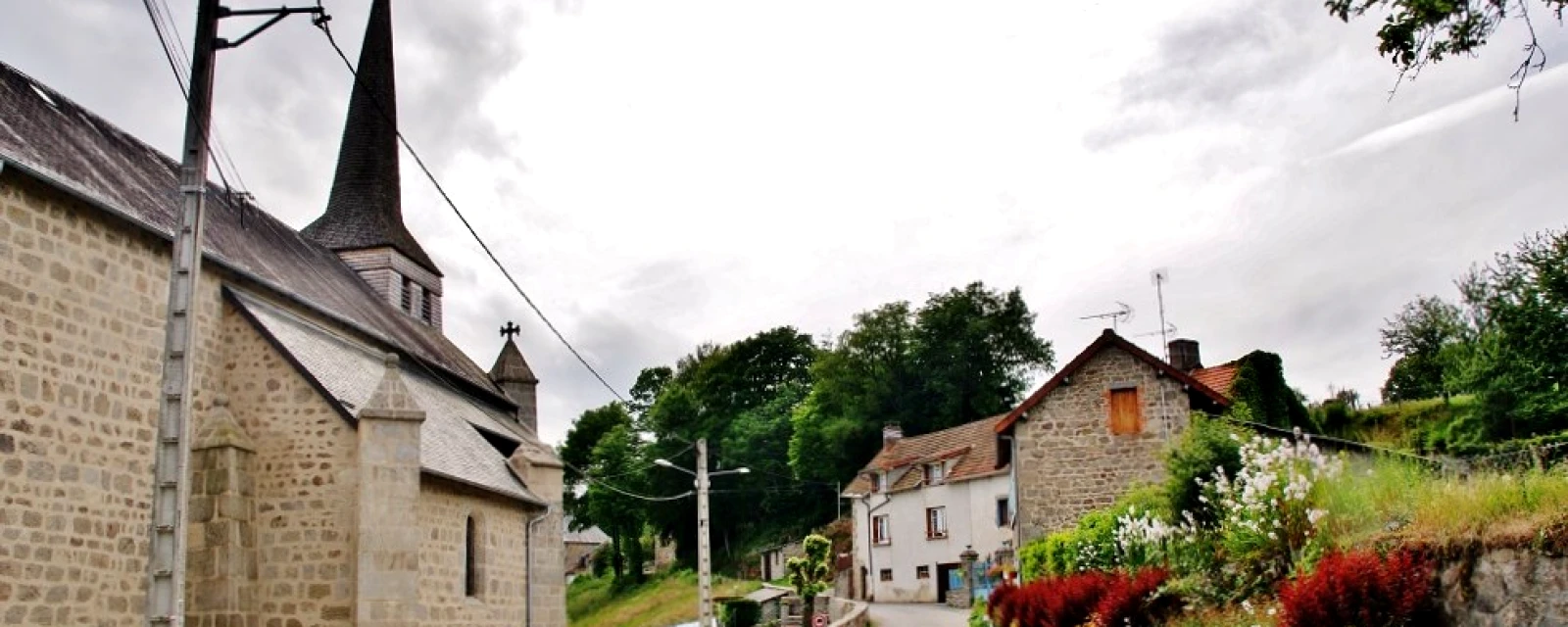 Vue de Saint-Pardoux-d'Arnet, Creuse