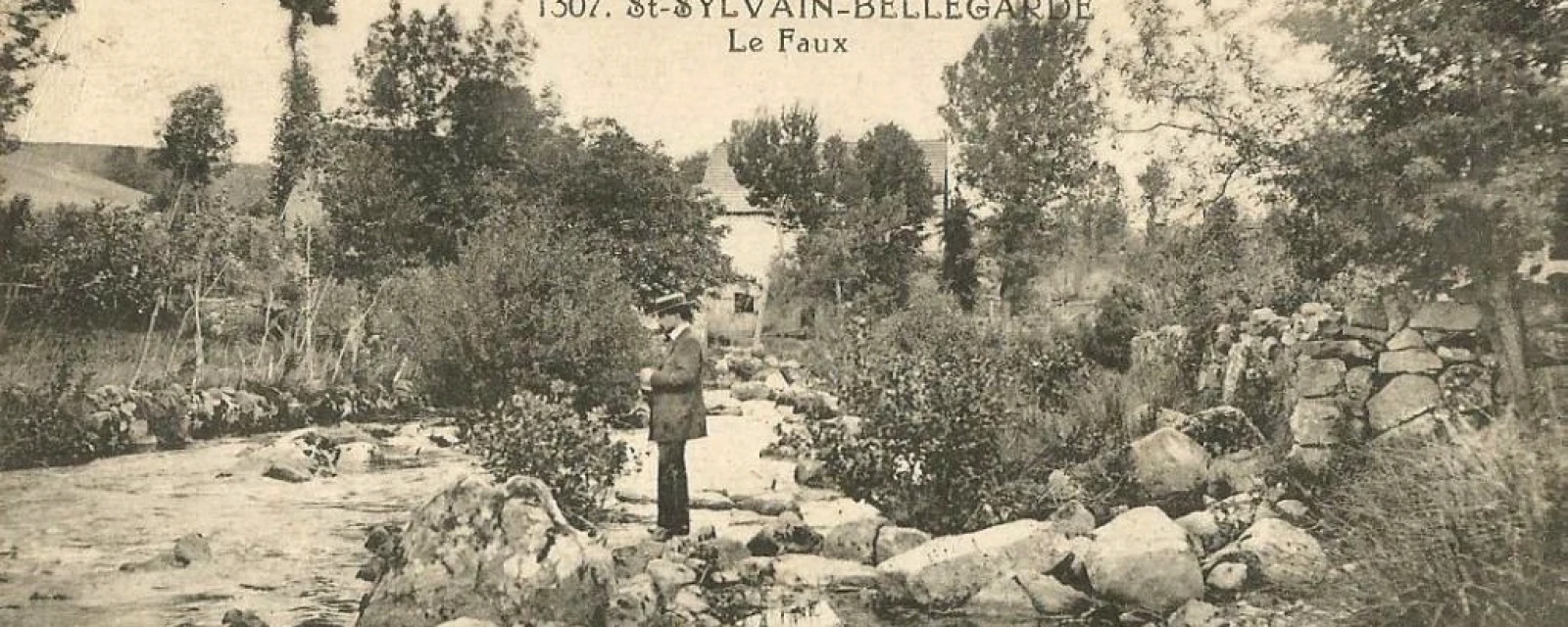 Vue de Saint-Silvain-Bellegarde, Creuse