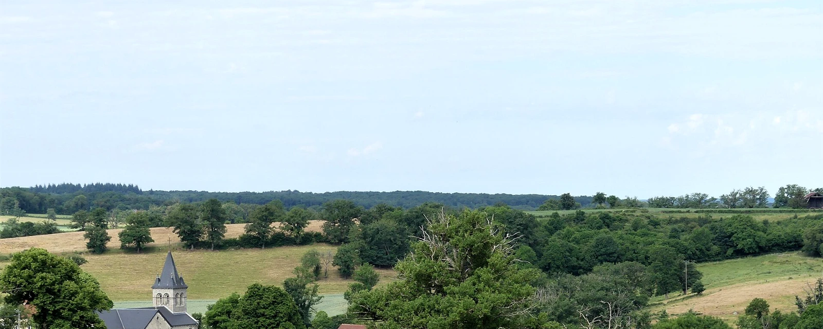 Vue de Tardes, Creuse