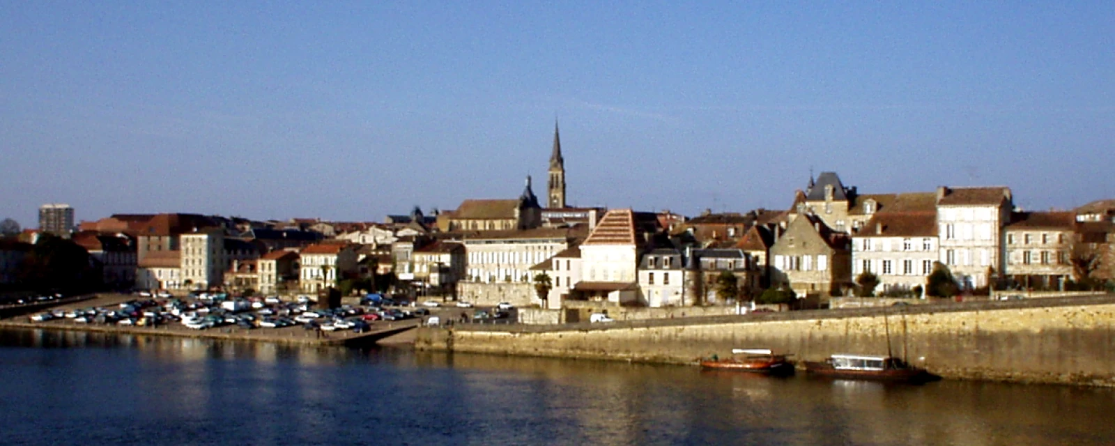 Vue de Bergerac, Dordogne