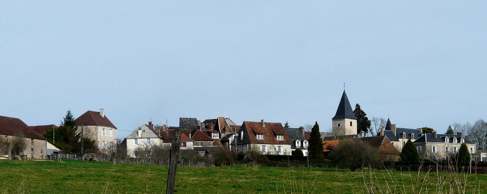 Vue de Génis, Dordogne