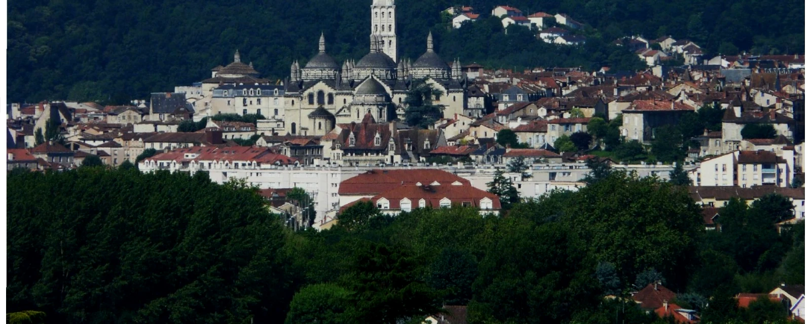 Vue de Périgueux, Dordogne