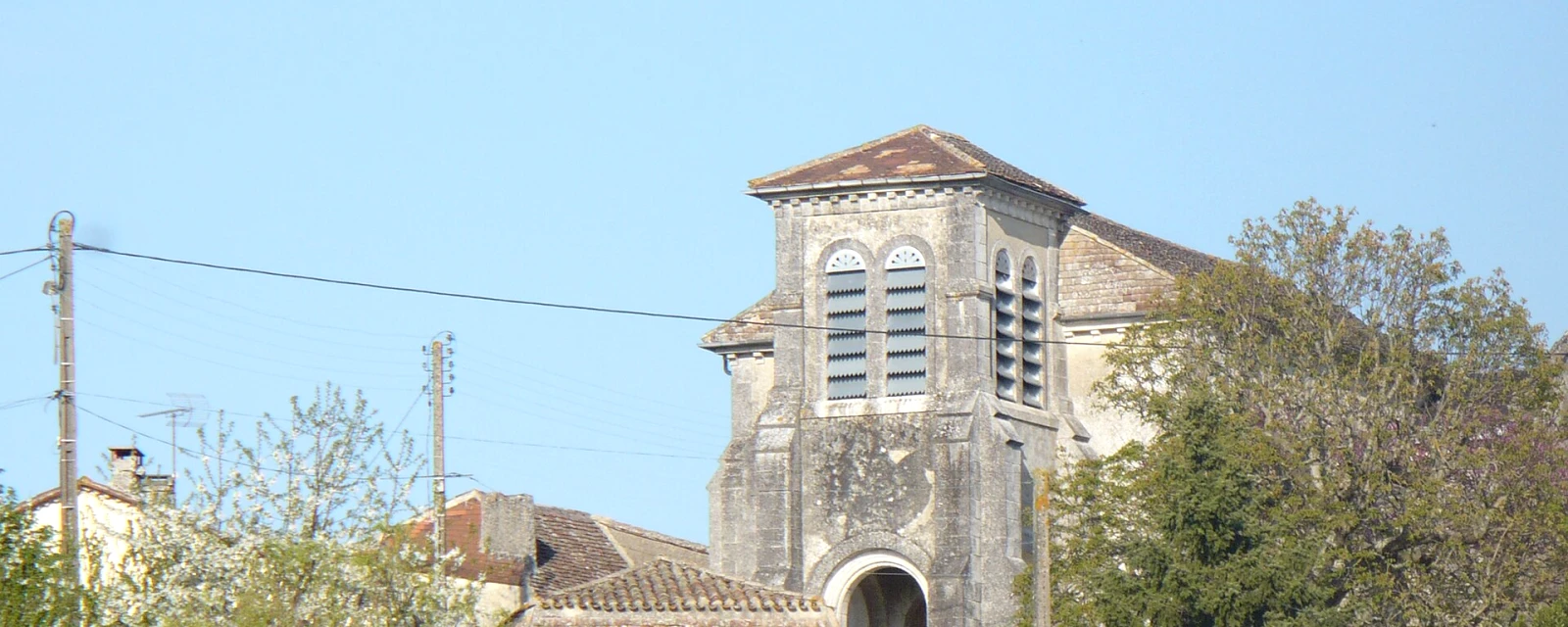 Vue de Saint-Aubin-de-Cadelech, Dordogne