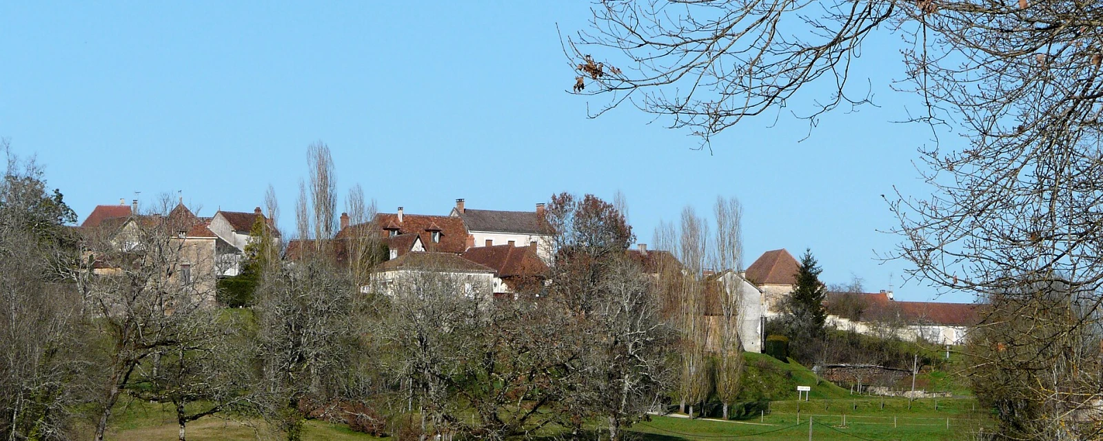 Vue de Saint-Jory-las-Bloux, Dordogne