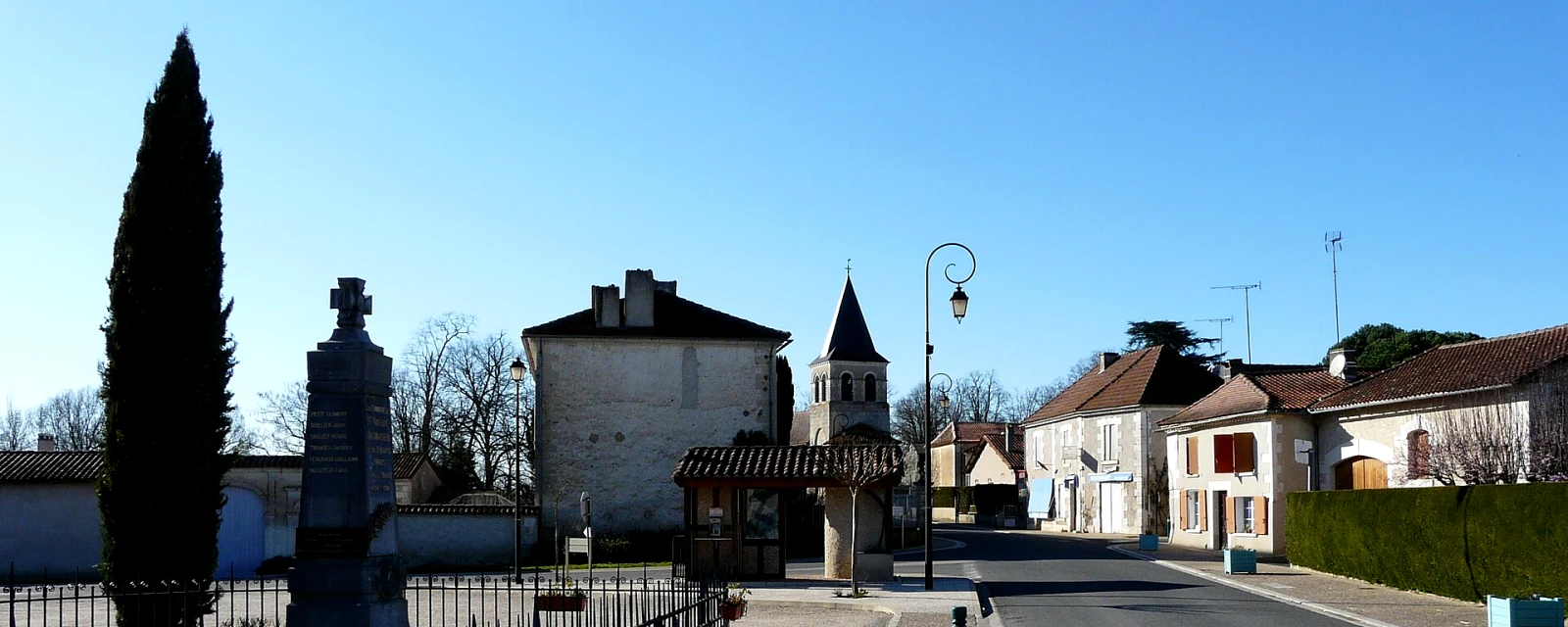 Vue de Saint-Vincent-Jalmoutiers, Dordogne