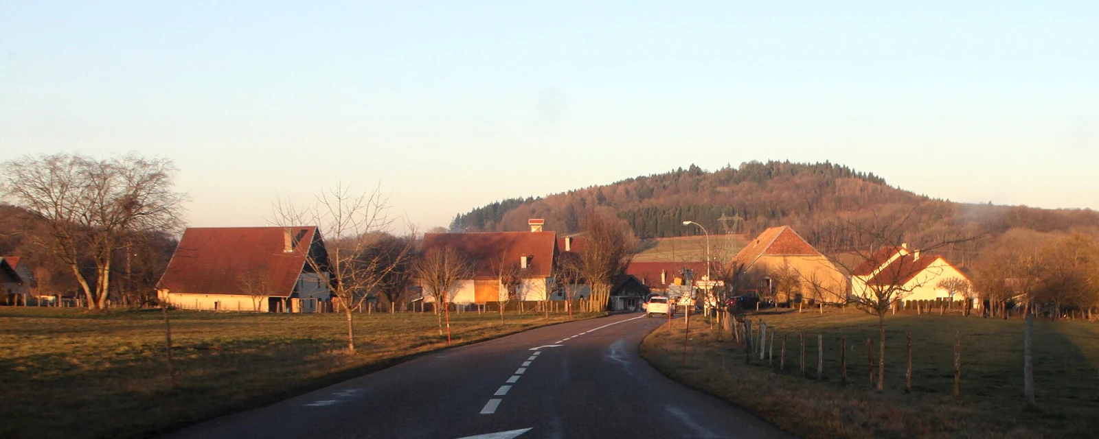 Vue de Adam-lès-Passavant, Doubs