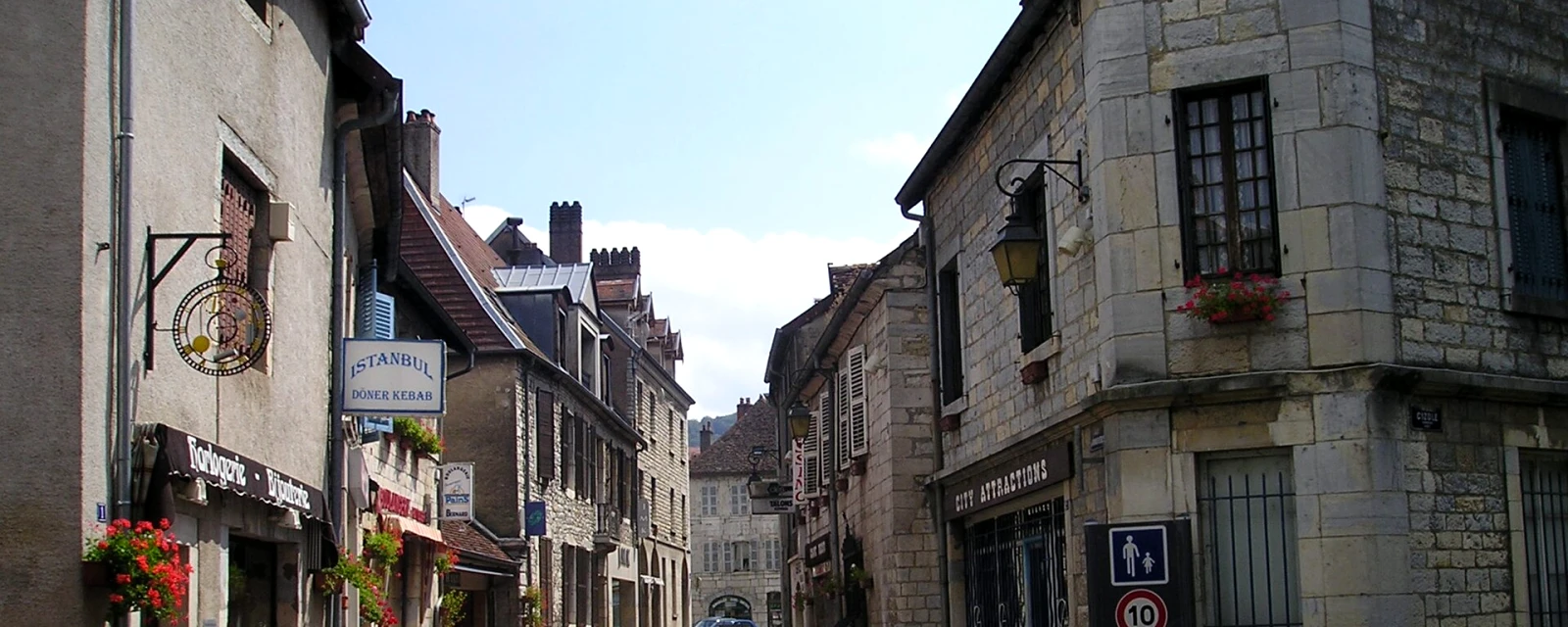 Vue de Baume-les-Dames, Doubs
