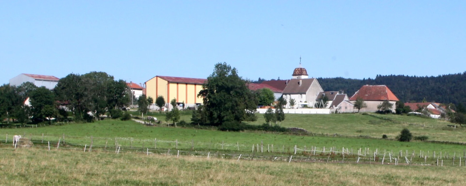 Vue de Chevigney-lès-Vercel, Doubs