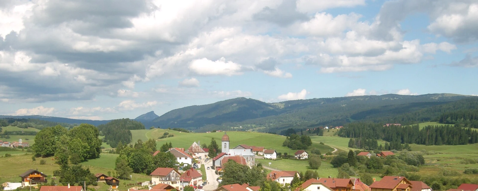 Vue de Gellin, Doubs