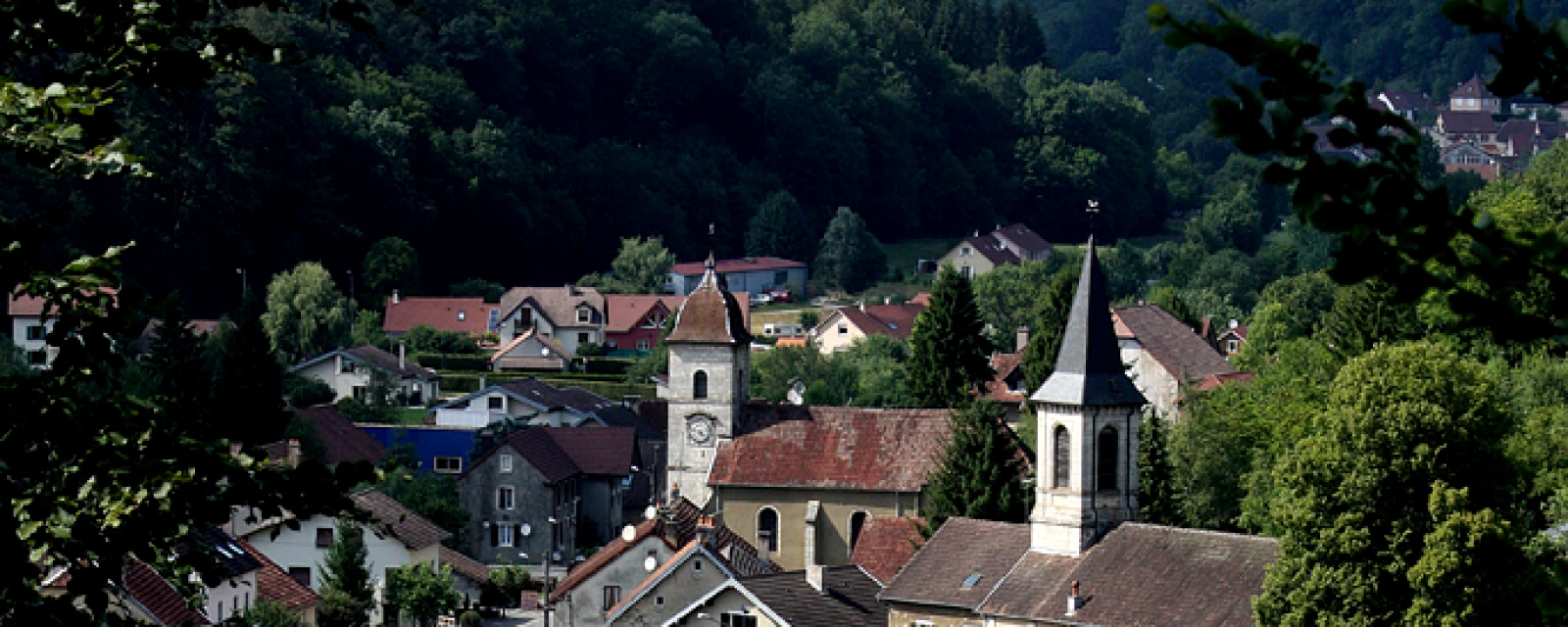 Vue de Glay, Doubs