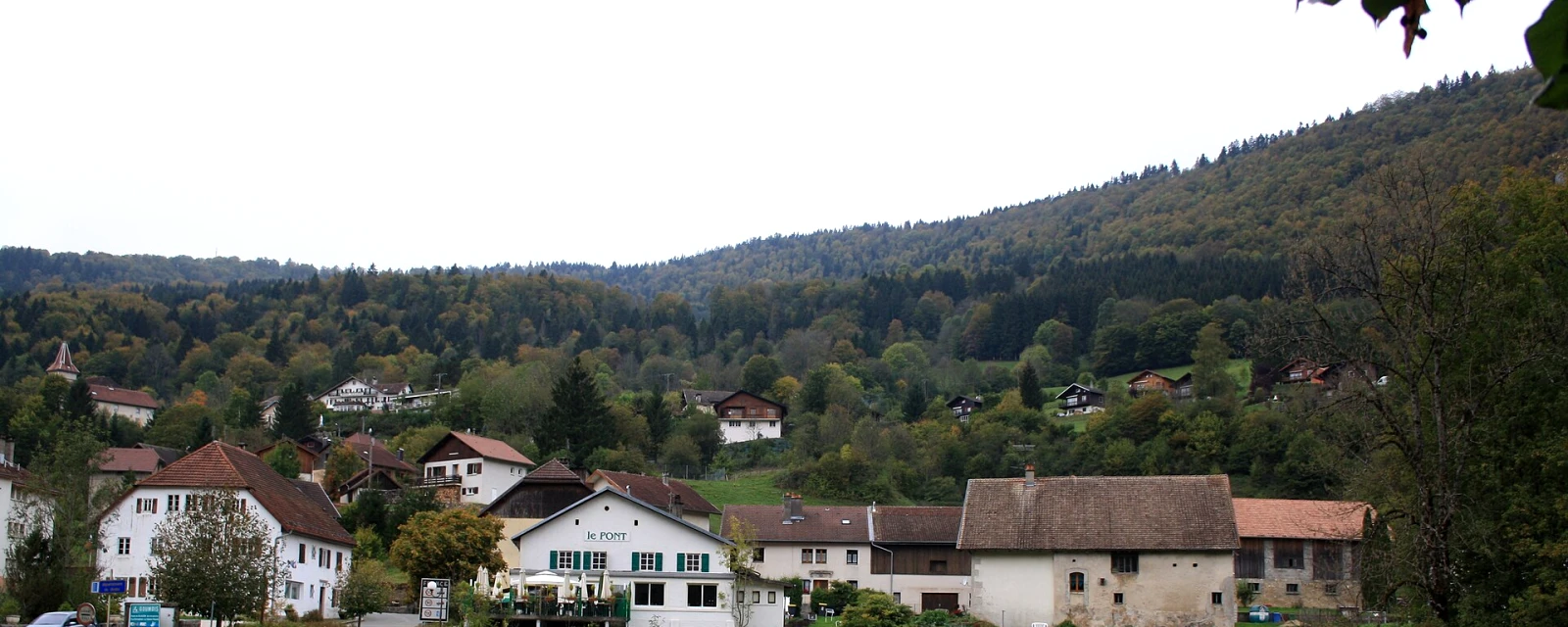 Vue de Goumois, Doubs