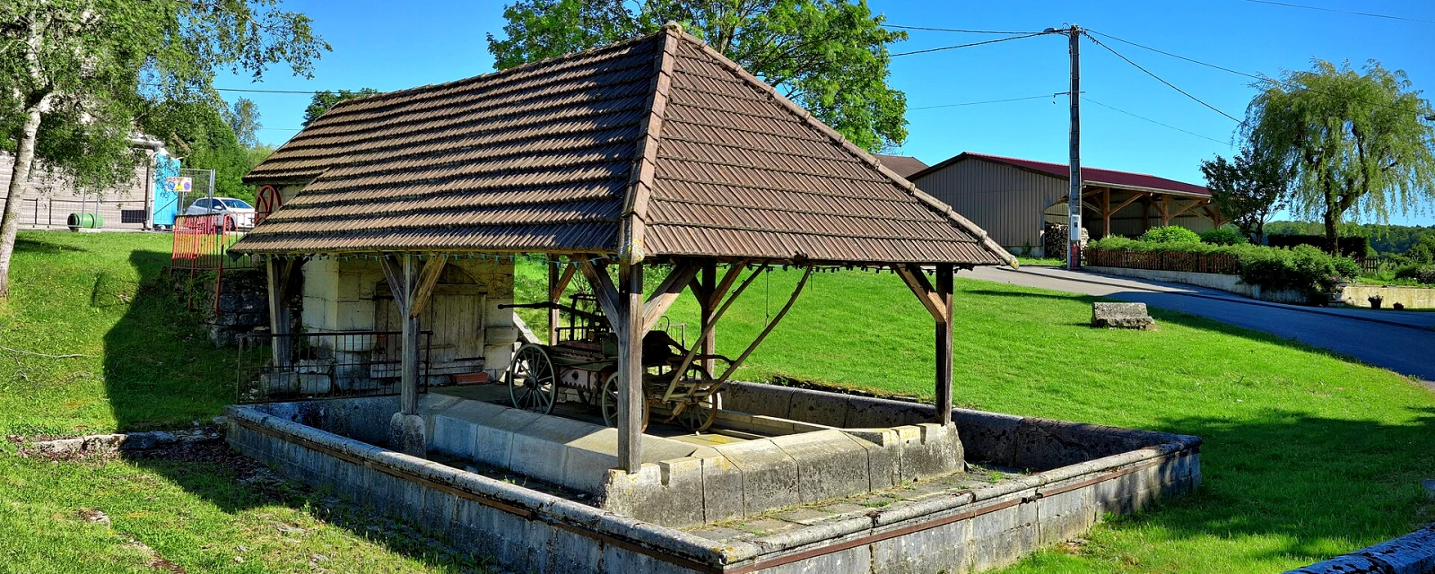 Vue de Grandfontaine-sur-Creuse, Doubs