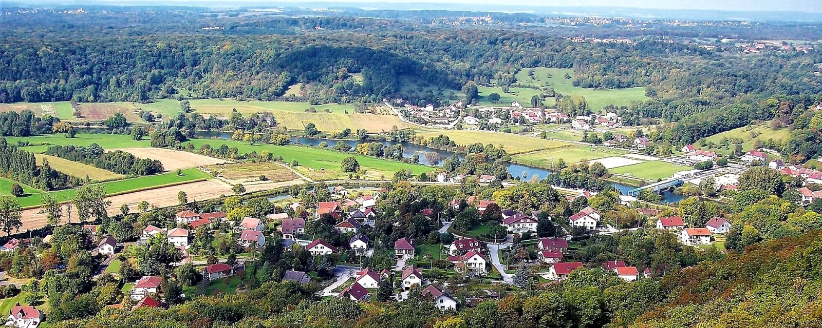 Vue de Larnod, Doubs