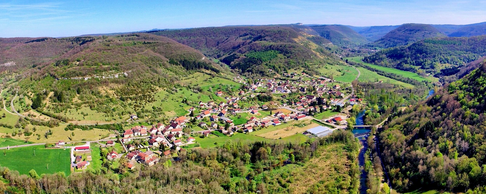 Vue de Montgesoye, Doubs
