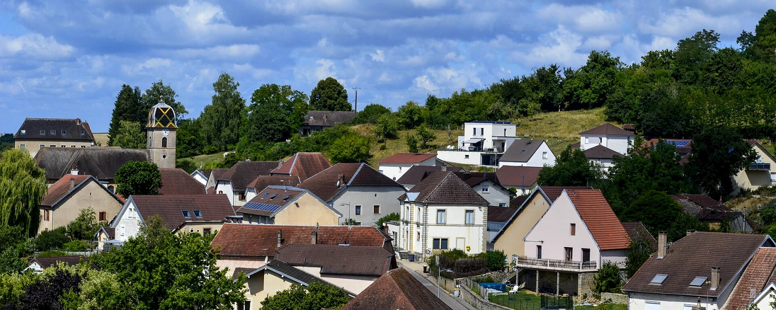Vue de Pelousey, Doubs