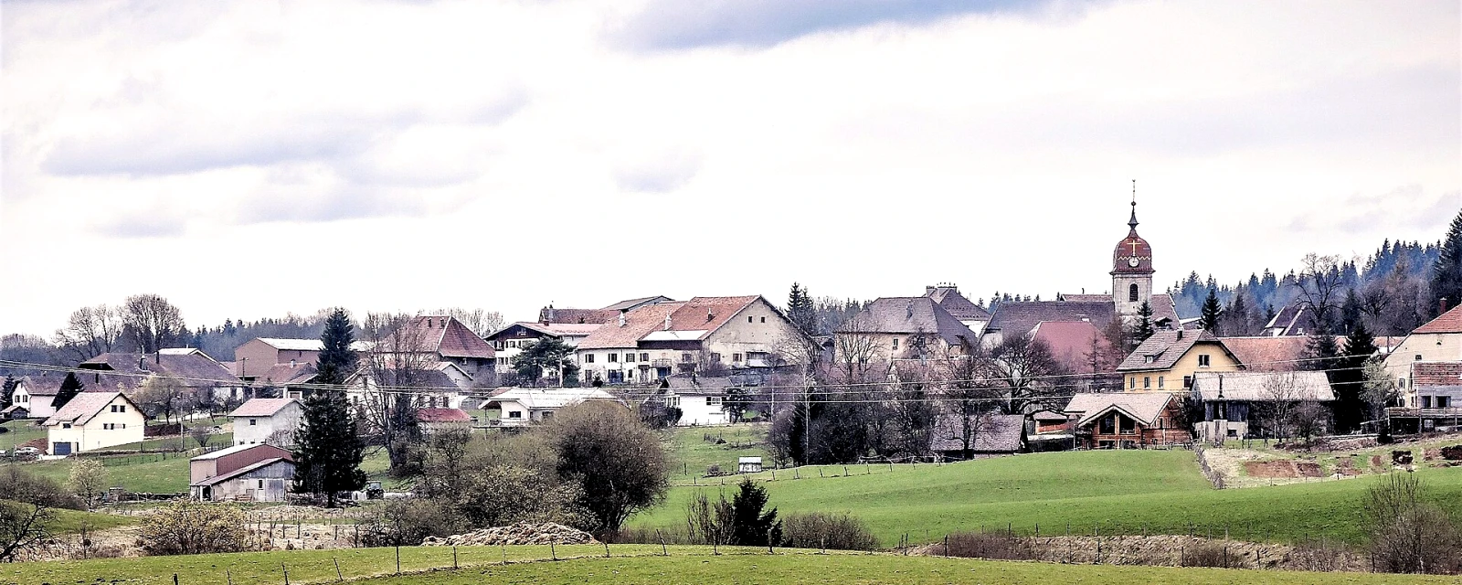 Vue de La Planée, Doubs