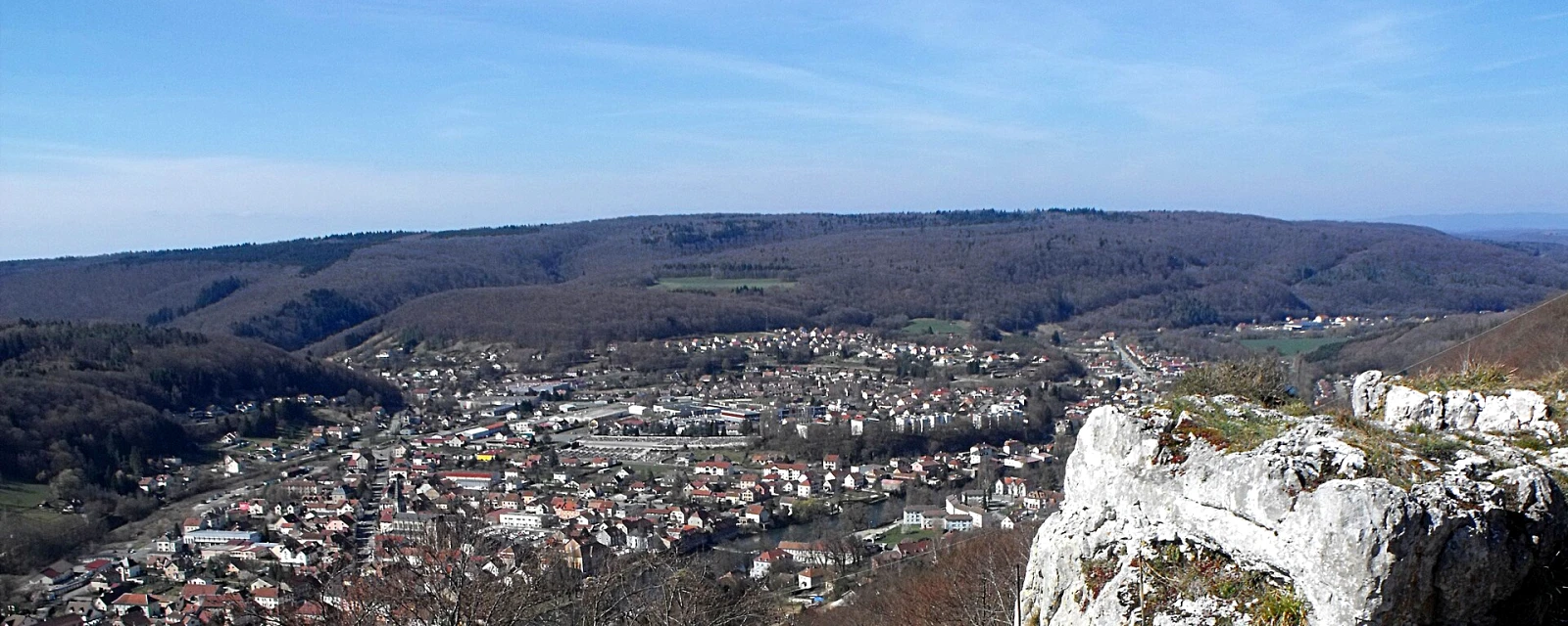 Vue de Pont-de-Roide-Vermondans, Doubs