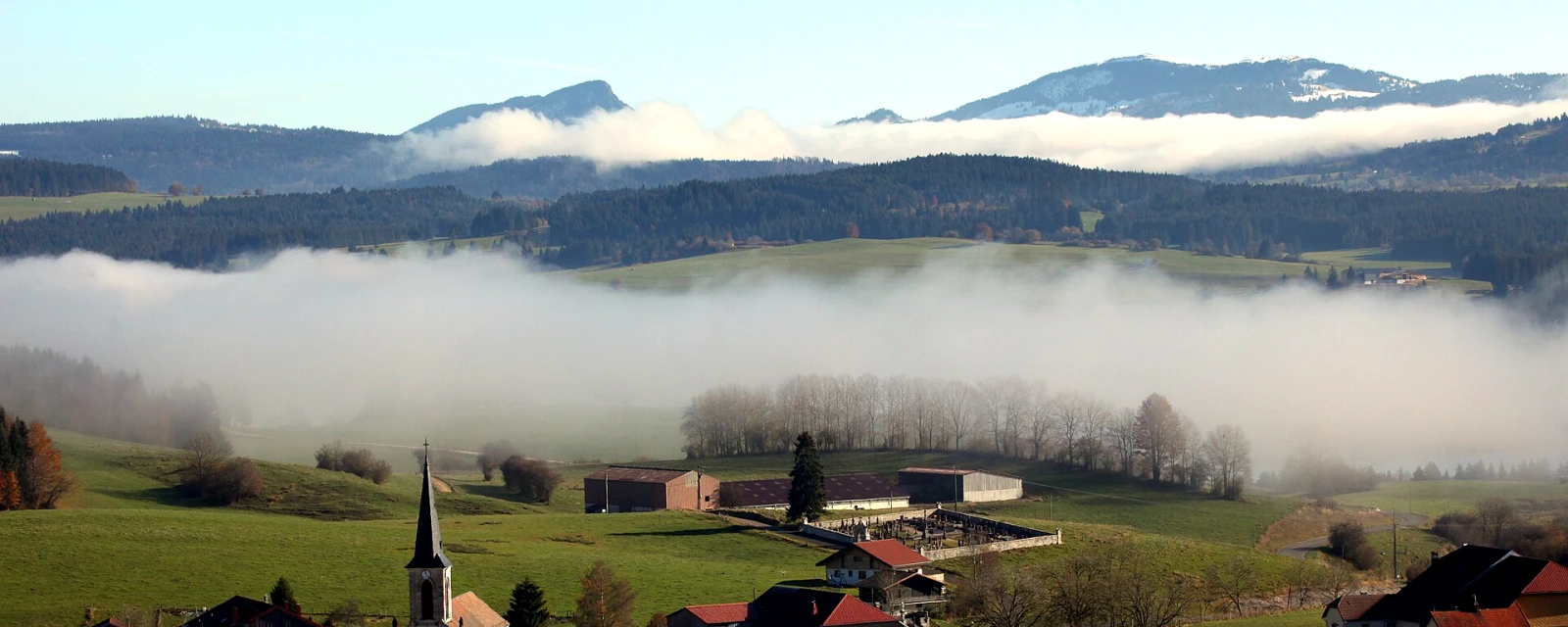 Vue de Remoray-Boujeons, Doubs