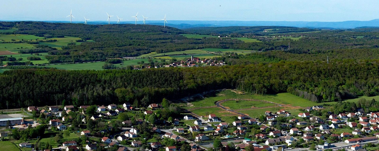 Vue de Roulans, Doubs