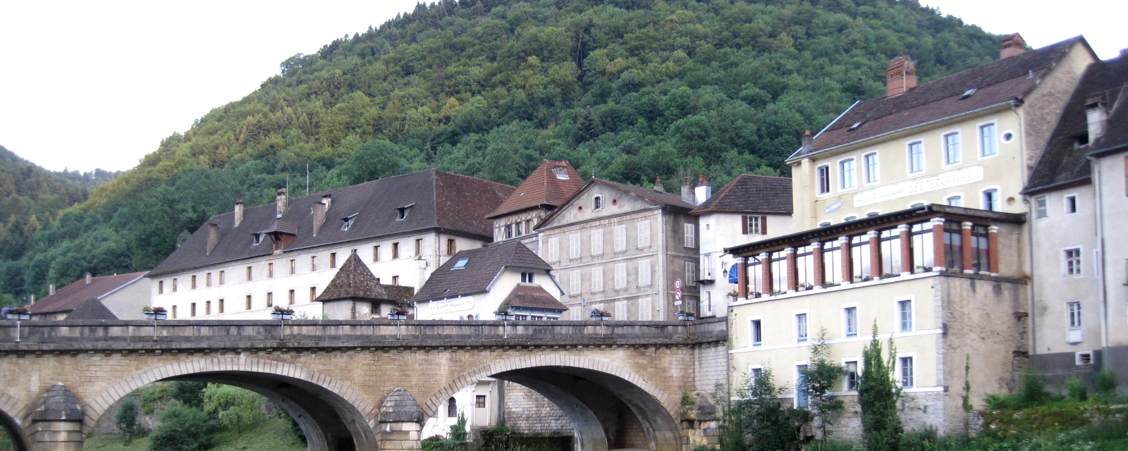 Vue de Saint-Hippolyte, Doubs