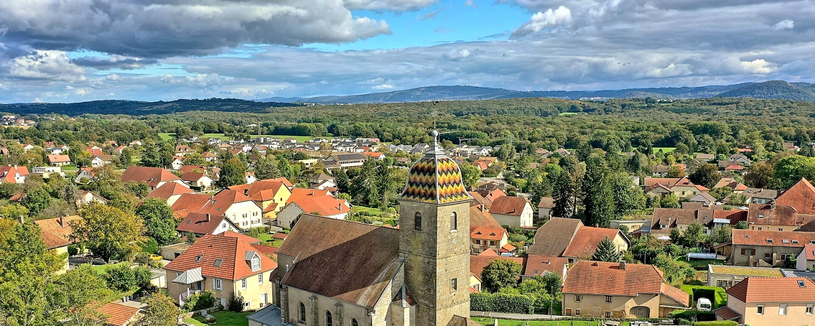 Vue de Serre-les-Sapins, Doubs