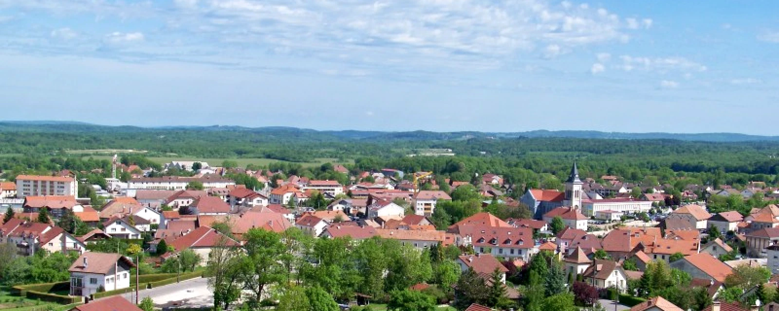Vue de Valdahon, Doubs