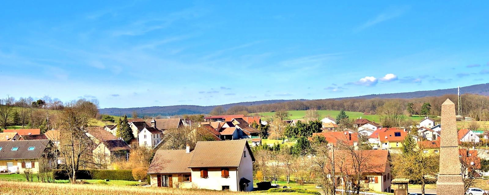 Vue de Le Vernoy, Doubs