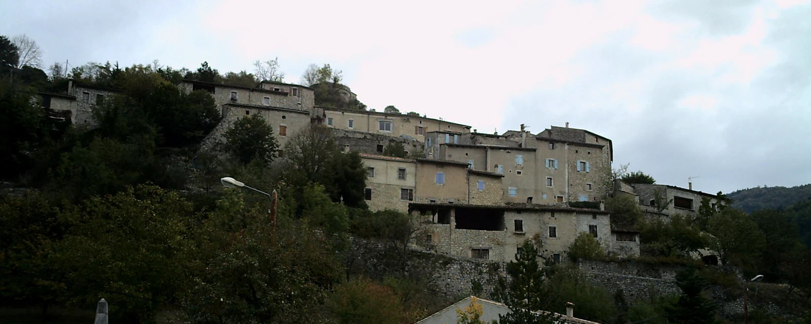 Vue de Aurel, Drôme