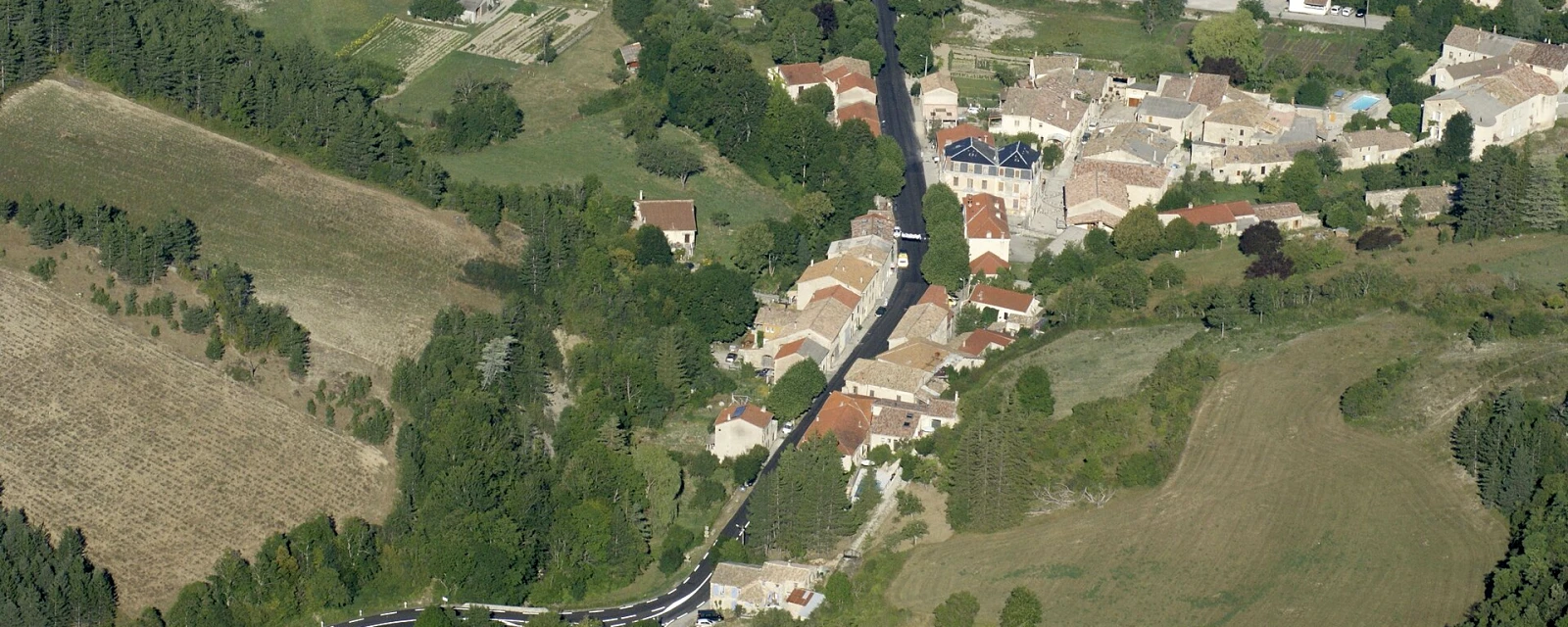 Vue de Beaurières, Drôme