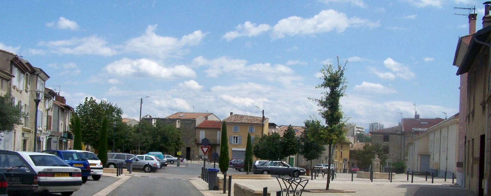 Vue de Bourg-lès-Valence, Drôme
