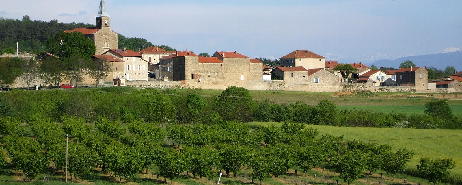 Vue de Bren, Drôme