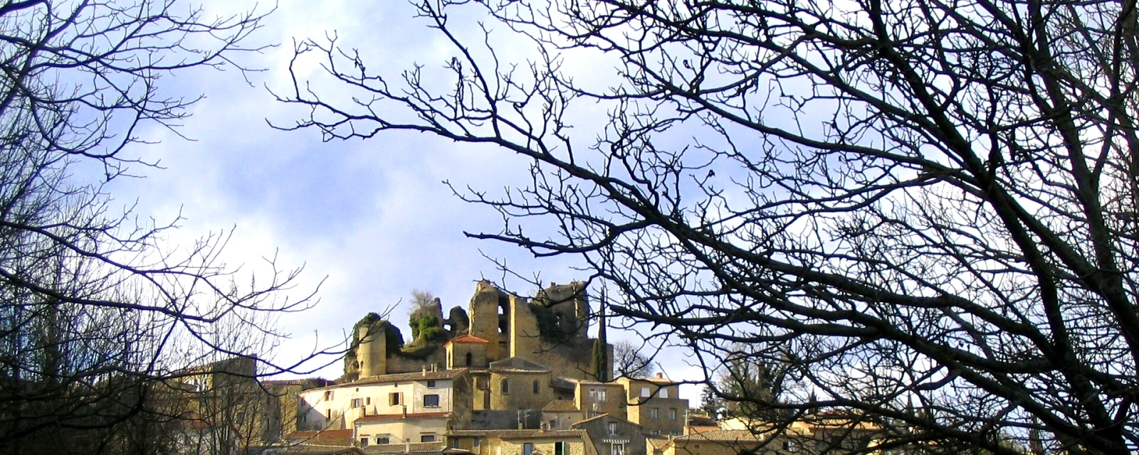 Vue de Chabrillan, Drôme