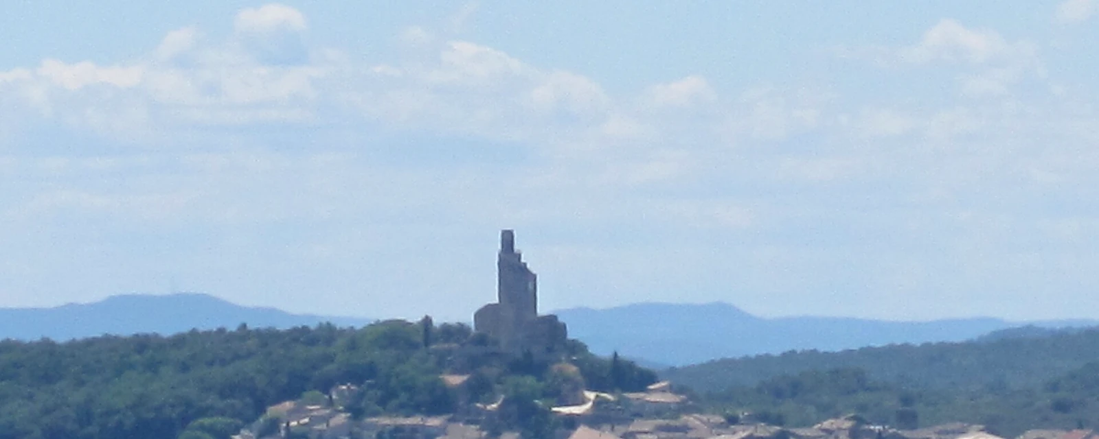 Vue de Chamaret, Drôme