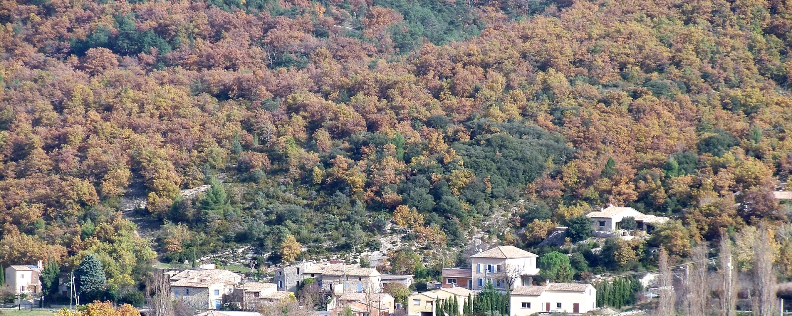 Vue de Châteauneuf-de-Bordette, Drôme