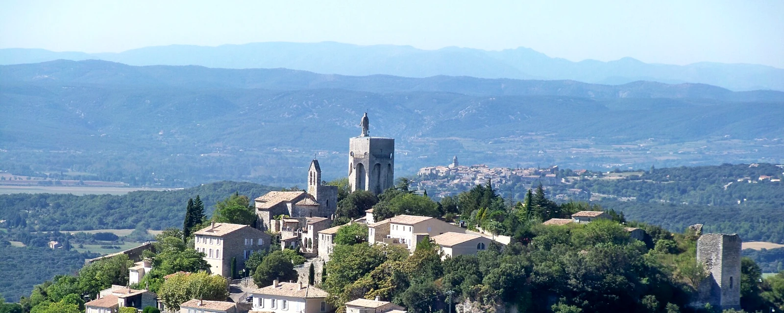 Vue de Clansayes, Drôme