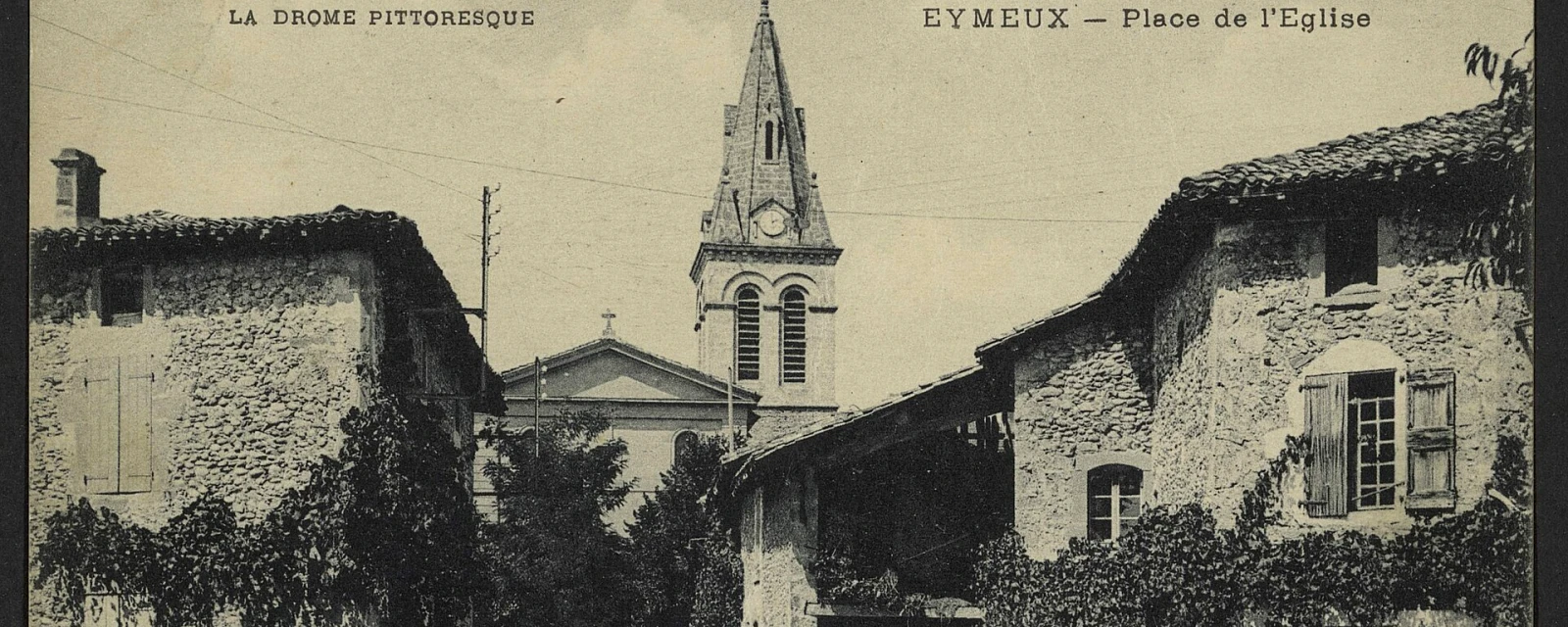 Vue de Eymeux, Drôme