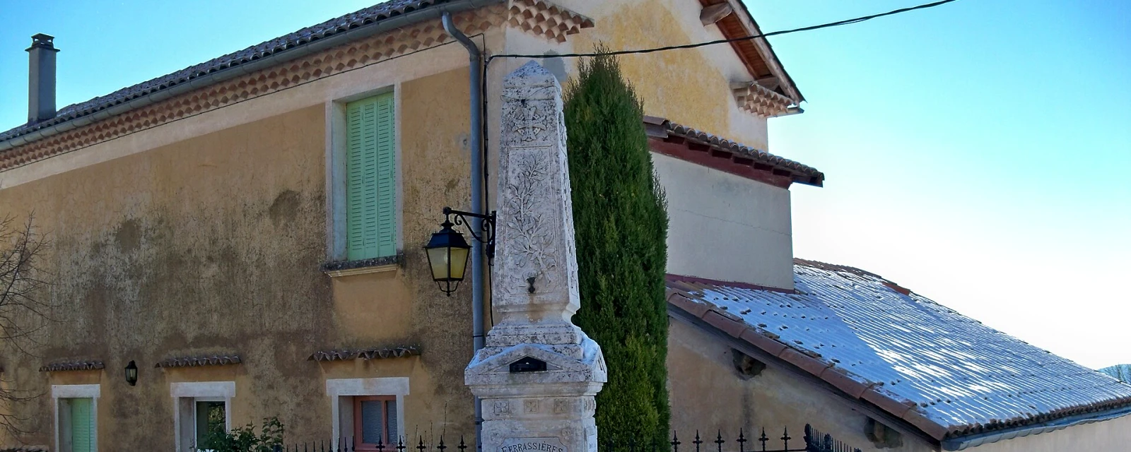 Vue de Ferrassières, Drôme